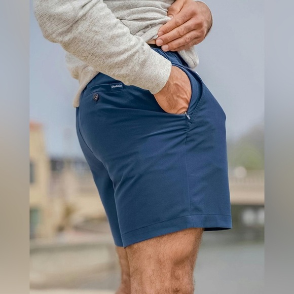 NWOT Chubbies Everywear Performance Short New Avenues 6’’ Navy Blue Size XXL - Picture 6 of 16